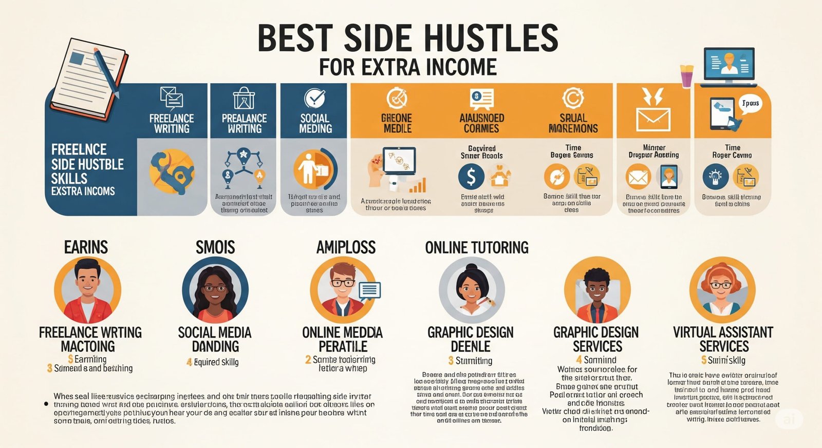 best side hustles for extra income