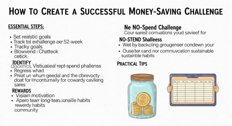 How to make a money saving challenge?