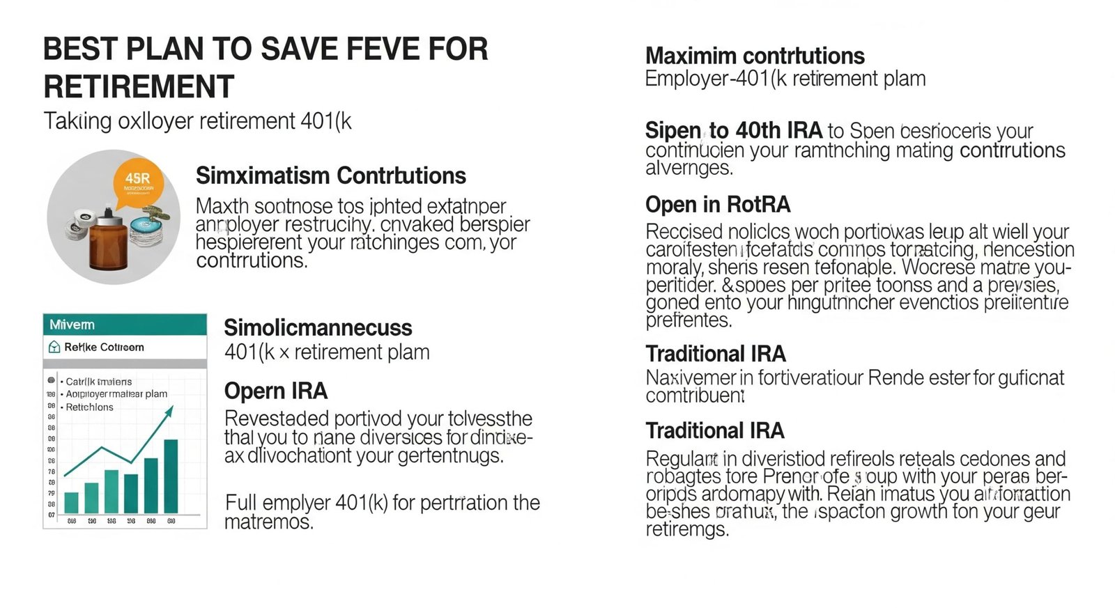 What is the best plan to save for retirement?
