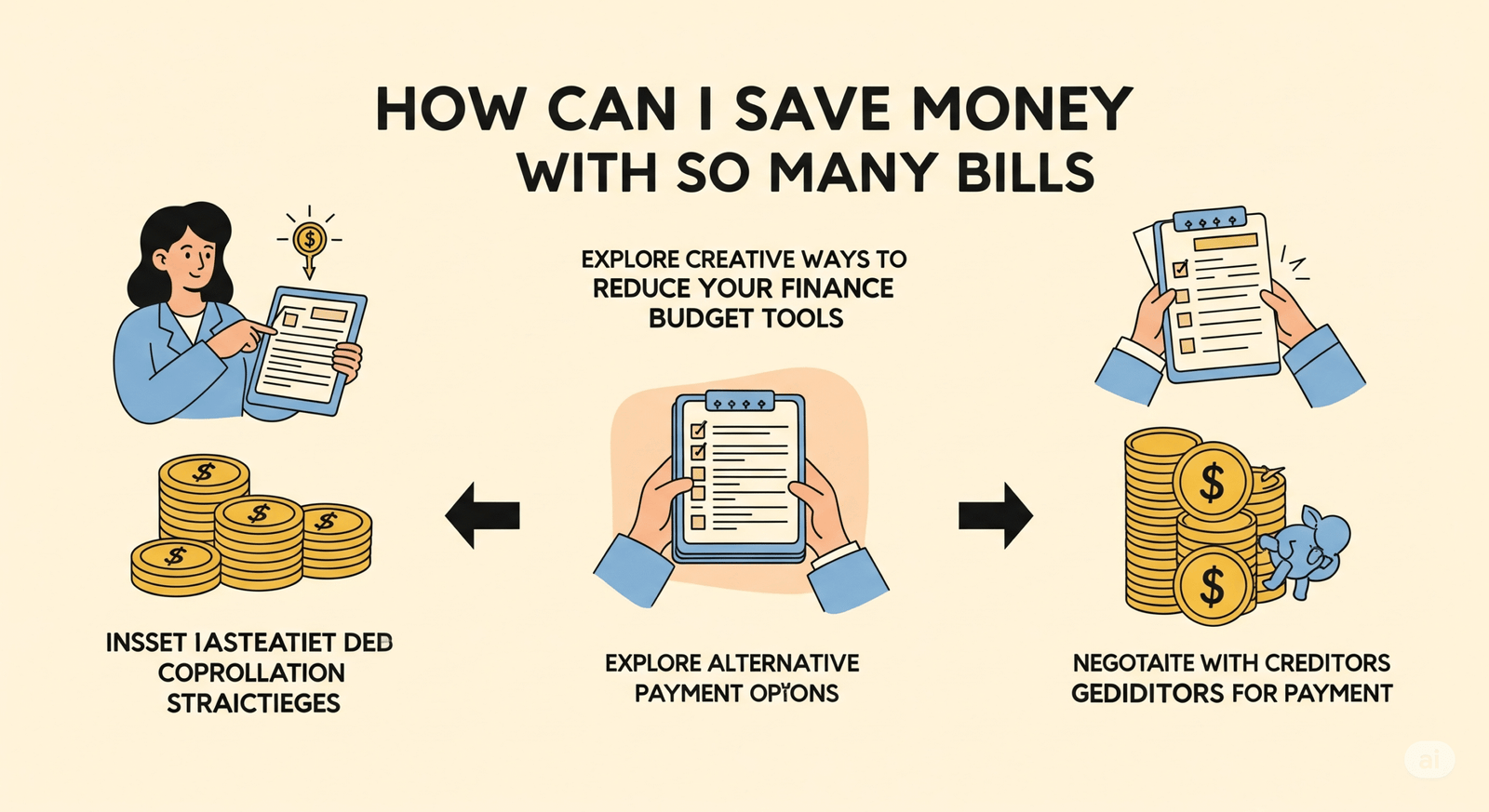 How can I save money with so many bills? | how to save money bill