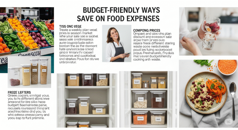 how to save money on food?