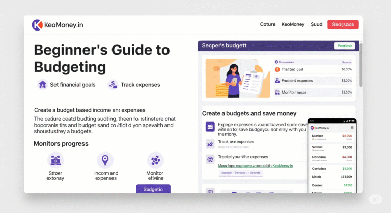 How to do a budget planner for beginners? | KeoMoney.in