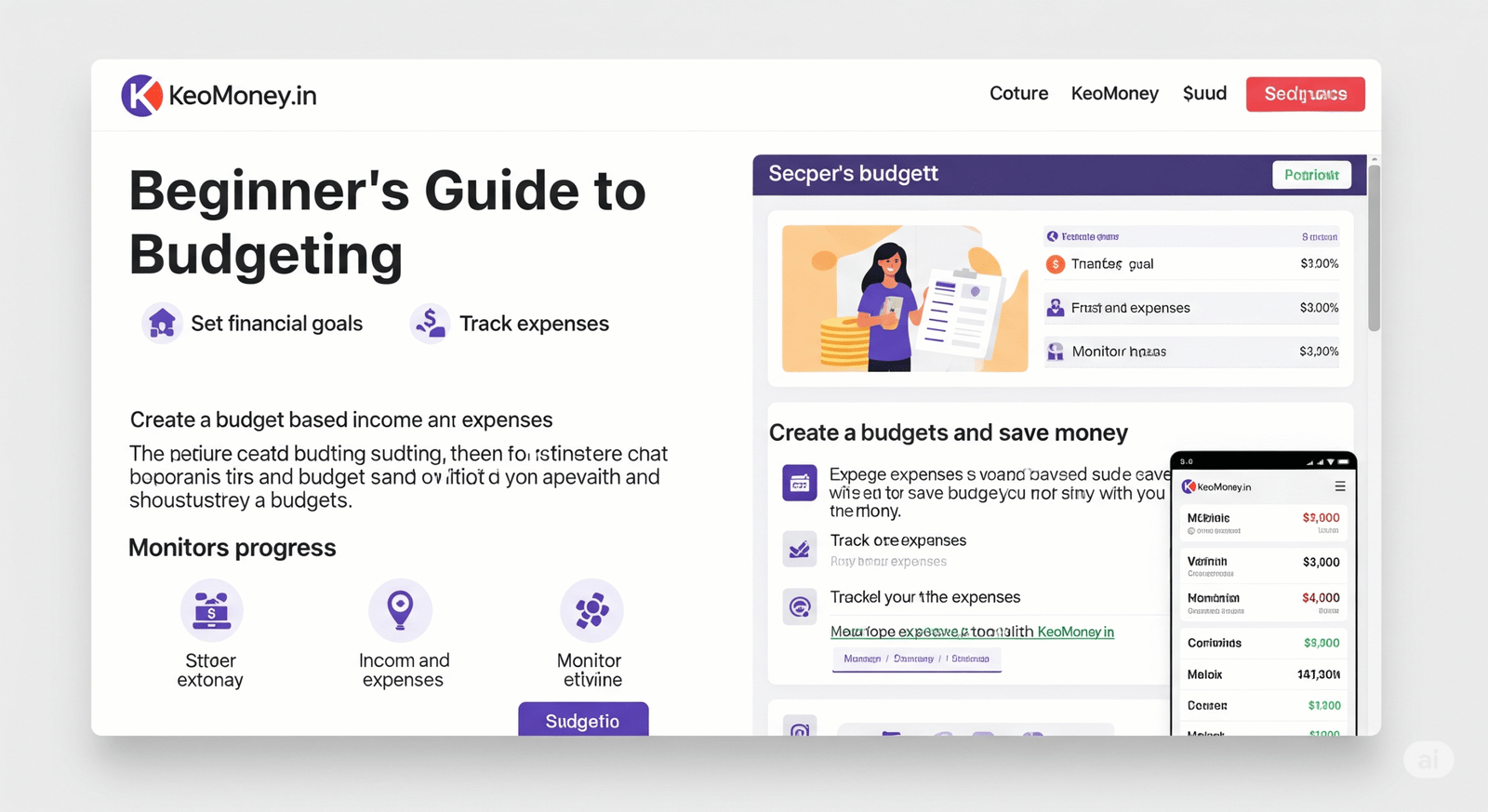 How to do a budget planner for beginners? | KeoMoney.in