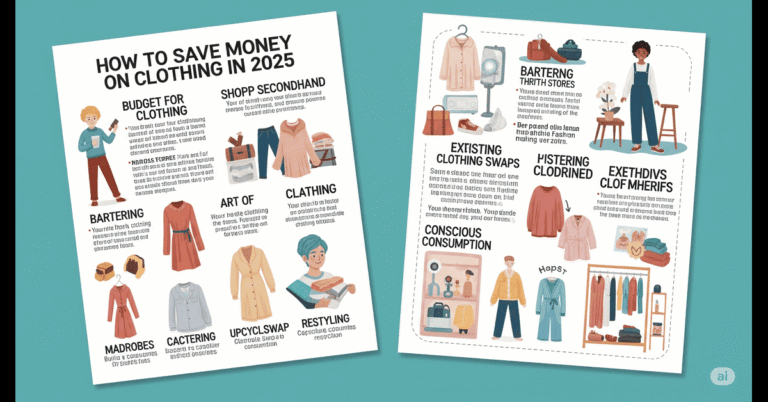 How to save money on clothing in 2025 | KeoMoney