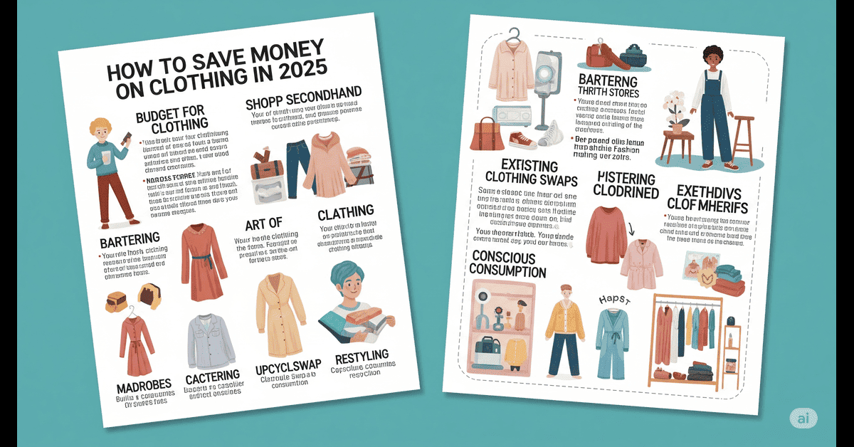 How to save money on clothing in 2025 | KeoMoney